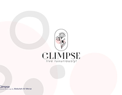 Glimpse Lifestyle flower logo