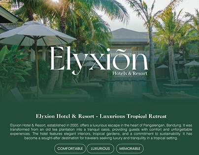 Elyxion Hotel & Resort | Brand Identity