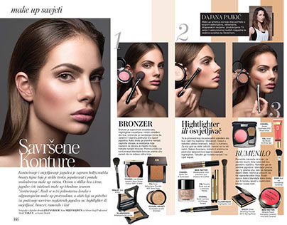 StoryBook magazine, Makeup tips by me