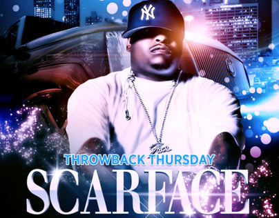 Throwback Thursday Promo Flyer (Scarface)