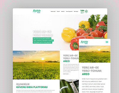 Areo Tohum, Hektaş Webside Design