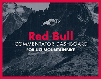Red Bull Commentator Dashboard APP - UCI Mountainbike