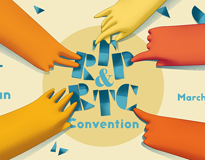 RTP&RTC convention logo and banner