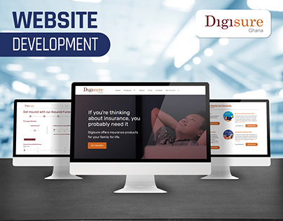 Website Development - Digisure Ghana - Briisk
