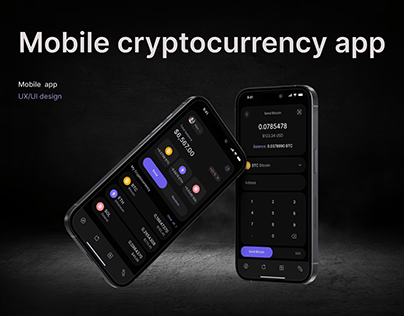 Mobile cryptocurrency app