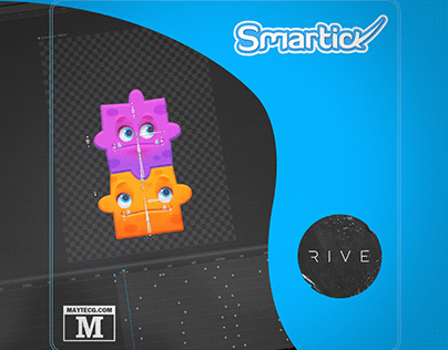 Rive animations for Smartick