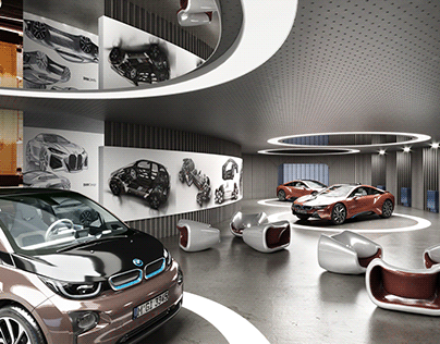 BMW Showroom / Concept Design