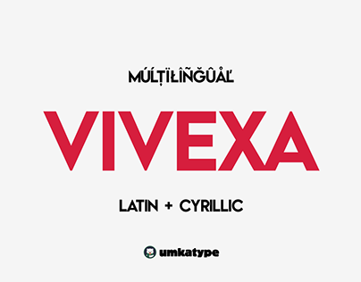 Vivexa - Display Font