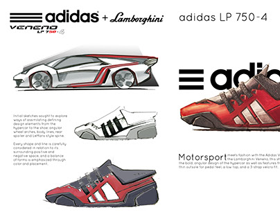 Adidas + Lamborghini Veneno Footwear Concept