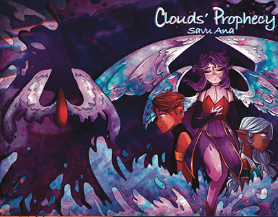 Clouds Prophecy comic book pages