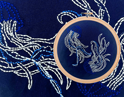 AQUA ESSENCE - Embroidery