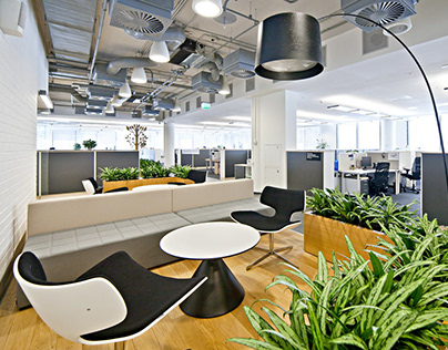 Tele2 Office, Moscow. Total area: 4 575 sq.m.