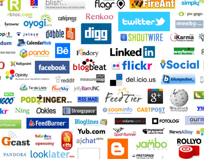 Social Networking Icon Collection