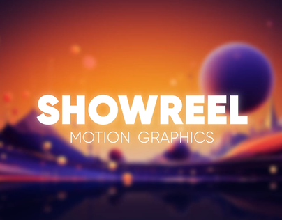 Showreel motion design