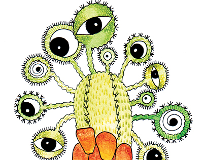 The Pitaya Aliens - Illustrated GIFs