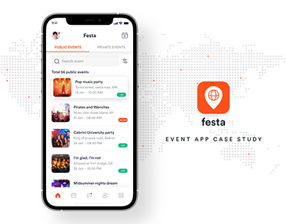 Project thumbnail - Festa Event Apps (Updated)