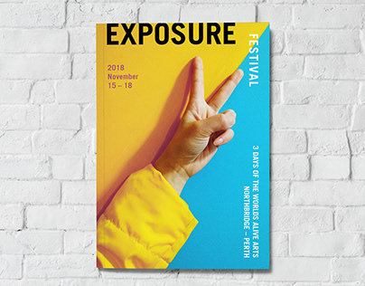 Exposure festival brochure