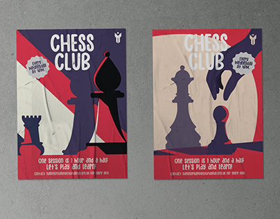 Chess Club School Poster