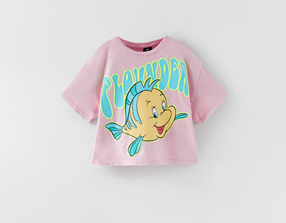 Flounder t-shirt for Zara Kids 22
