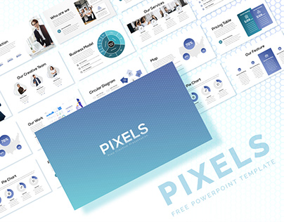 Pixel Free Creative Presentation Templates