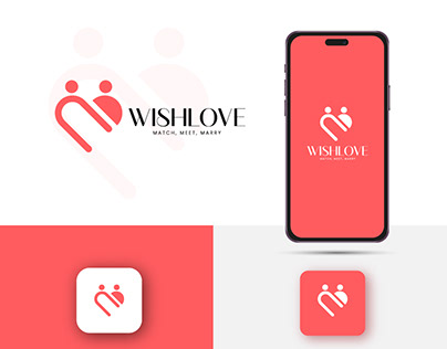 Concept: Wishlove - Logo Design (Unused)