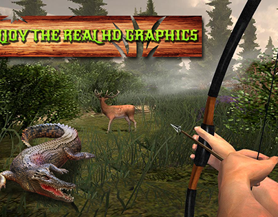 Archery Adventurous Game UI and Game Graphics .