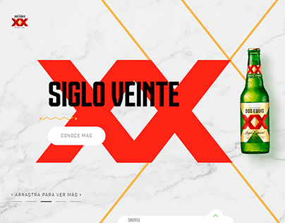 Project thumbnail - DOS EQUIS - Website