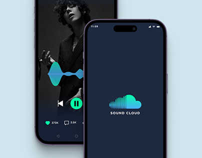 Project thumbnail - Sound Cloud App Redesign