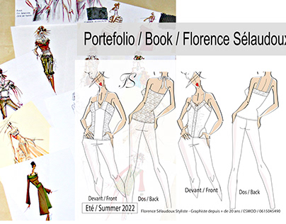 Project thumbnail - Mon Portefolio / Book / Fashion Designer