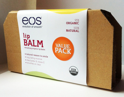 EOS Lip Balm Packaging