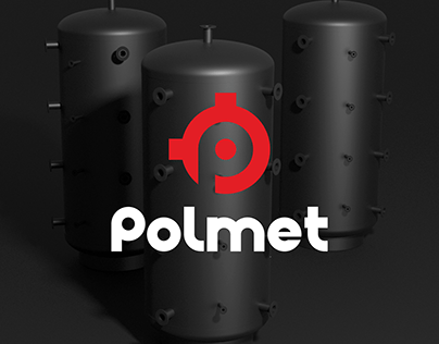 Project thumbnail - Polmet.pl | full branding | logo | folder | heat buffer