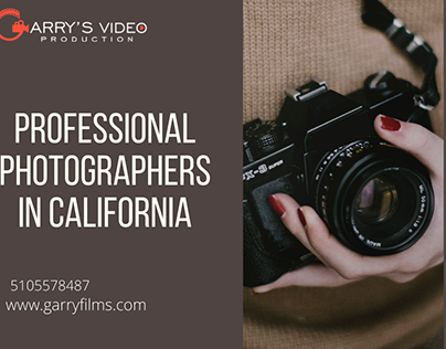 Professional photographers in California