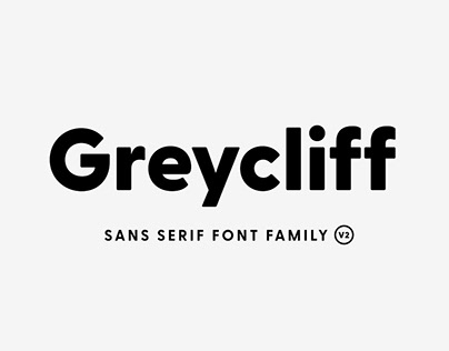Greycliff CF geometric sans font