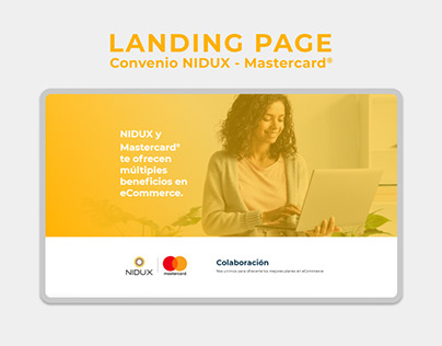 Landing Page NIDUX-Mastercard®