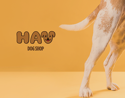 Project thumbnail - HAU - Shop for Dogs || Brand Identity