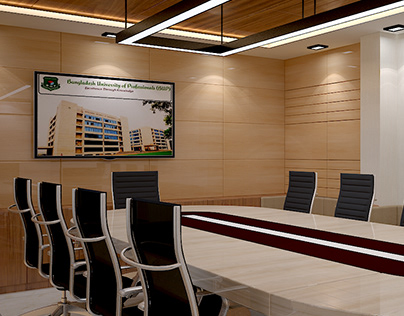 Conference Room Design for BUP at Mirpur Cantonment.