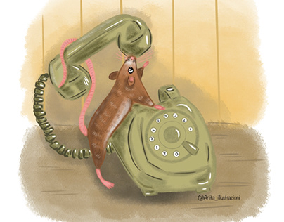 A mouse in The phone