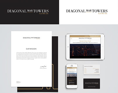 DIAGONAL MAR TOWERS - Branding and web design