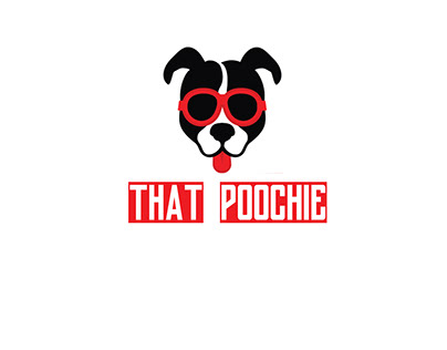 Logo for dog products website