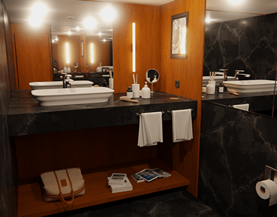Jota Bathroom - 3D render