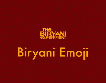 Emoji - The Biryani Experiment