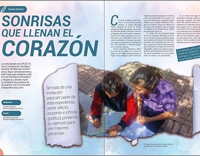 Diseño revista Luciérnaga de la PUCE Ibarra