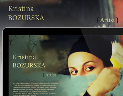 Kristina Bozurska / Artist