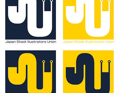 Japan Stock Illustrator Union Logo Design