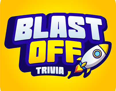 Blast Off Trivia UI Design