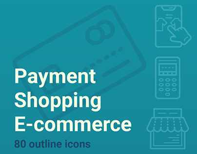 Payment, Shopping, E-commerce Iconset
