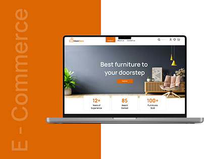 E-commerce website for furnitures sales store