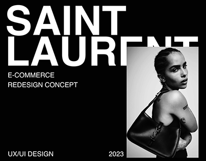 Saint Laurent | E-commerce redesign