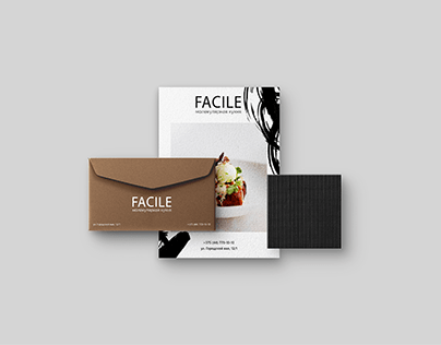 Project thumbnail - Logo & Restaurant Identity — Facile