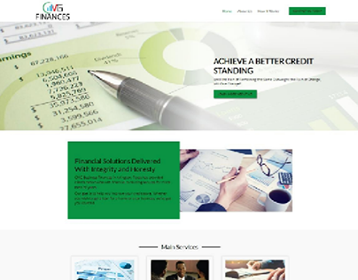 Financing Service Website Design